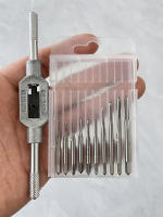 Mini Herramienta De Tapping Metrิกa HSS 6542 Taladro De Hilo Recto M1-M3.5 Abrazadera Ajustable De Tapping Herramienta De Perforación M1-M8 Para Metalworking - details 7