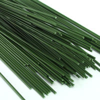 100pcs Palos De Hierro Cladados En Plástico Para Hojas De Hiedra Artificial De 7 Pulgadas Cabeza De Rosa Y Almohadilla Para Decoración De Hogar Y Bodas - details 8
