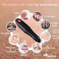 Sina Aparato de Pedicura y Manicura | Fresas Eléctricas para Uñas | Juego de Brocas y Mandriles de 6 Piezas | 30 Fresas de Diamante | 20.000 Rpm - details 7
