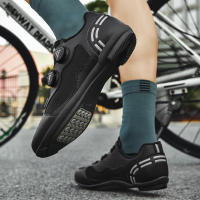 Zapatos De Ciclismo Para Hombre MTB Transpirables Negros Con Plataforma Plana Y Cierre De Bloqueo Libre Material De Suela De Goma Cómodos Para Bicicleta De Montaña Y Zapatillas De Ciclismo - details 25