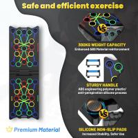 Tabla de flexiones plegable,equipo de gimnasio en casa multimio 24 en 1,equipo de entrenamiento de fuerza para eliminar Grasa - details 1