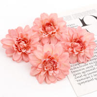 1/3/5Pcs Flores Artificiales De Seda Rosa Gran Tamaño Para Decoración De Hogar Bodas Accesorios De Coronas De Novia - details 11