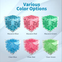 MOYU Cubo Educativo 3D Para Niños Juguetes Inteligentes De Laberinto Tamaño 6 CM Versión Mejorada De Rompecabezas - details 5