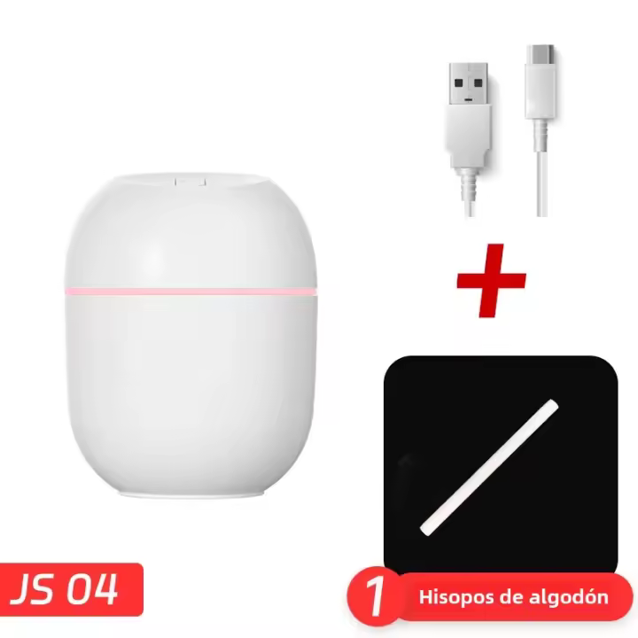 Humidificador De Agua Mini Portátil USB Para Escritorio Humedad Del Aire Atomización Silenciosa Para El Hogar Y Oficina - 1