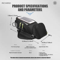 Nueva Bolsa De Combustible Para Motocicleta Con Navegación De Teléfono Móvil GIVI Multifuncional Pequeño Reservorio De Aceite - details 1