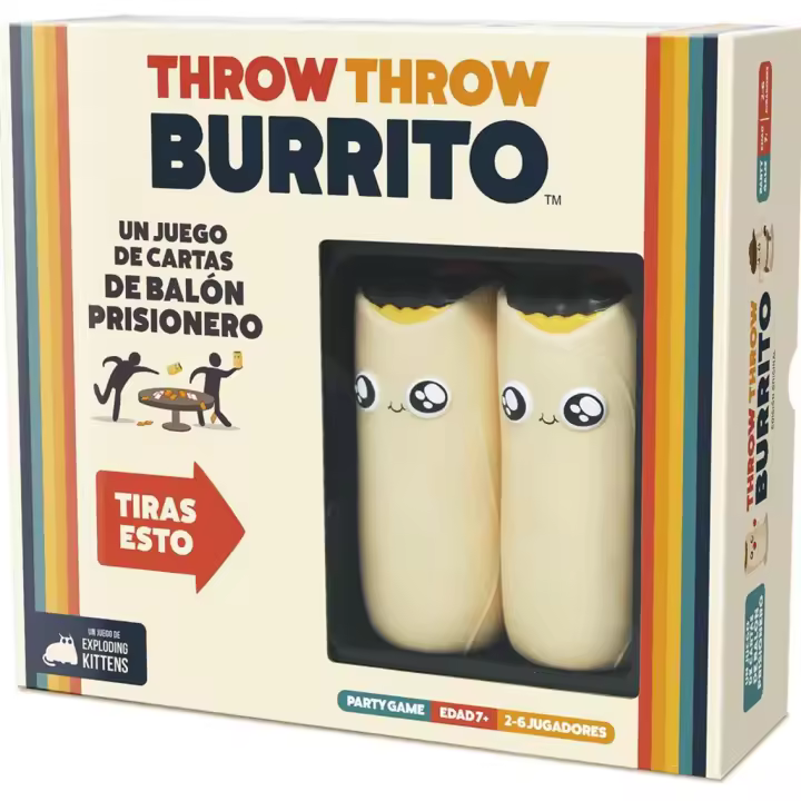 Juego de mesa asmodee throw throw burrito pegi 7 - 1
