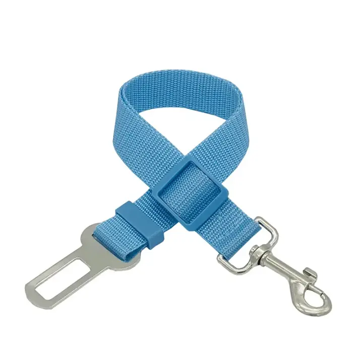 Almohadilla De Coche Para Perros Y Gatos Correa Ajustable Y Harnés De Seguridad Para Viajes En Vehículo Correa De Traction Para Mascotas - 1