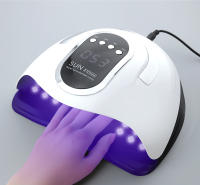 Secador De Uñas Profesional UV Luz De Secado Rápido Lámpara De Polvo De Gel Con Sensor Automático 4 Ajustes De Tiempo Portátil Herramientas De Arte De Uñas - details 7
