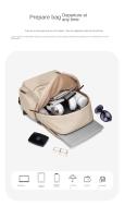 Nueva Mochila GOLF2023 Para Mujer Estilo Casual Color Contraste Mochila Para Computadora Viajes Y Escuela Bolsa De Estudiantes Universitarias - details 6