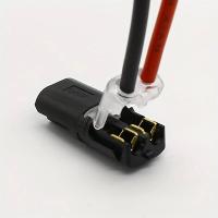 10/20pcs Terminales De Cable Universales Compactas Con 2 Pines Conectores De Cableado Rápido Sin Necesidad De Desenredar Herramienta - details 2