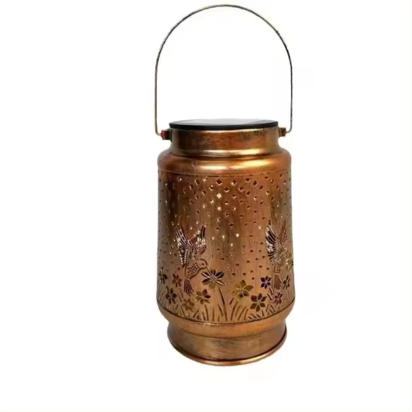 Regalos de cumpleaños para las mujeres, decoraciones de Jardín al Aire Libre Colibrí linterno solar para Luces de Jardín al Aire Libre, regalo del Día DE LA Madre - 1
