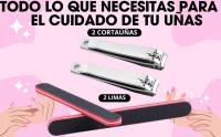 2 Cortauñas Pies Profesional para Uñas Gruesas - Cortaúñas Recto con 2 Limas para Manos de Acero inoxidable - Set Manicura y Pedicura para Mayores,Adultos y Niños - Cortador Uñas Mujer Nail Clippers - details 3