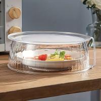 1Guardia Contra Salpicaduras Multifuncional Para Microondas Resistente Al Calor Hasta 200°C Cubierta De Alimentos Plástica Diseño Pila Empilable - details 4