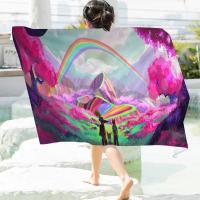 Toalla De Playa Anime S-Shrek Absorbente Y Secado Rápido Microfibra Suave Para Yoga Natación Camping Viajes Senderismo - details 7