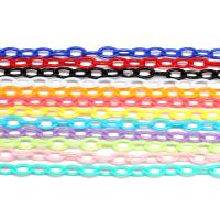 10pcs Cadena De Enlace Acrílico Colorido 50cm Con Cierre De Langosta Para Llaveros Collares Y Pulseras Herramientas De Joyería - details 7