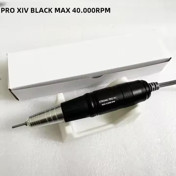 Máquina De Manicura Eléctrica STRONG 210 SDE-H37LN H37L1 Con RPM De 45000 Potente Micromotor De Polvo De Uñas Herramienta De Pulido De Manos 2.35mm - 1
