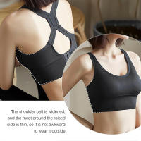 Sujetador Deportivo Sexy Para Mujer Racerback Yoga Fitness Gimnasio Antigolpes Sin Costuras Secado Rápido Top Deportivo Transpirable Y Cómodo - details 20