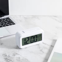 Reloj De Alarma Digital LED Con Función De Sueno Y Calendario Multifuncional Para Escritorio Material Plástico - details 5
