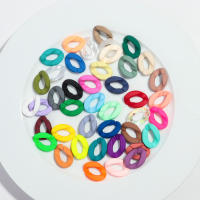 30pcs Cuentas De Cadena Geométricas Doradas 17x22MM Para Creación De Joyas Collares Pulseras Y Gafas Accesorios DIY - details 20