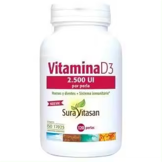 Sura Vitasan Vitamina D3 2.500Ui 120 Perlas - 1