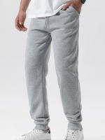 Pantalones De Correr Invierno Para Hombre/Mujer Joggers Deporte Fitness Gimnasio Fleece Color Sólido Trousers De Poliéster - details 3