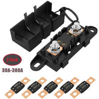2PCS MEGA Portador De Fusible Automóvil Tipo Plano Y ANL 30A-300A Soporte Para Fusibles De Tornillo ANM Y Hoja De Acero Al Carbono - details 0