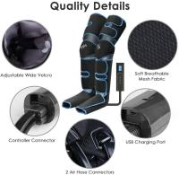 Masajeador De Piernas Con Presión De Aire Para Relajación Muscular Y Drains Líquidos 360° Promueve La Circulación Sanguínea - details 7