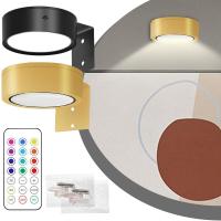 Lámpara De Pared LED Magnética Con Control Remoto Luz De Exposición De Arte RGB De 13 Colores Montaje En Pared Regulable - details 9