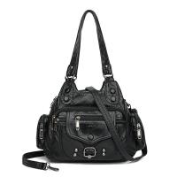 Nueva Moda Bolso De Hombro Para Mujer De Cuero Suave De Alta Calidad Marca Famosa Diseñador Bolso De Mano De Lujo Bolsos De Hombro Casual Con Decoración De Rivet - details 14
