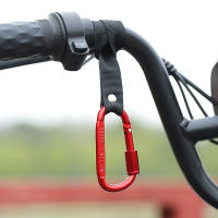 Gancho Para Manillar De Bicicleta Y Scooter Eléctrico Gancho Anterior De Aluminio Negro Clip Sin Perforación Para Manillar De Motocicleta - details 6