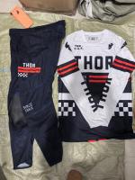 Kit De Ropa De Motocross FXR Amarillo Thor 2025 Conjunto De Equipamiento Para Motocicleta Unisex Conjunto De Camiseta Y Pantalones Para Carreras off Road - details 4