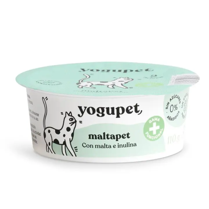 YoguPet Yogur Maltapet Pasteurizado para Gatos (4 unidades x 110 gr) - 1