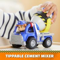 SPIN MASTER - RUBBLE & CREW - PACK CAMIÓN HORMIGONERA JUGUETE Y FIGURA MIX - Patrulla Canina Juguetes - 6066540 - Juguetes Niños 3 años + - Regalo Niño 3 años + - details 4