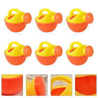 6 Pcs Jarrones De Riego Para Niños Juego De Ollas De Agua Para Jardinería Herramienta De Riego Lindas Ollas De Plástico - details 1