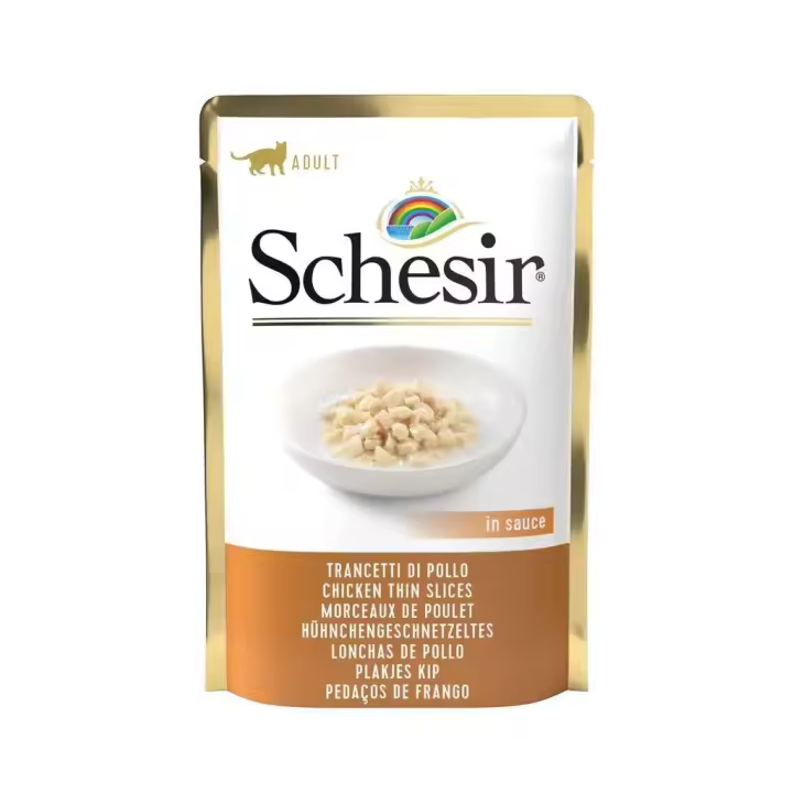 Schesir Tiras de pollo en salsa 20 x 85 gr - 1