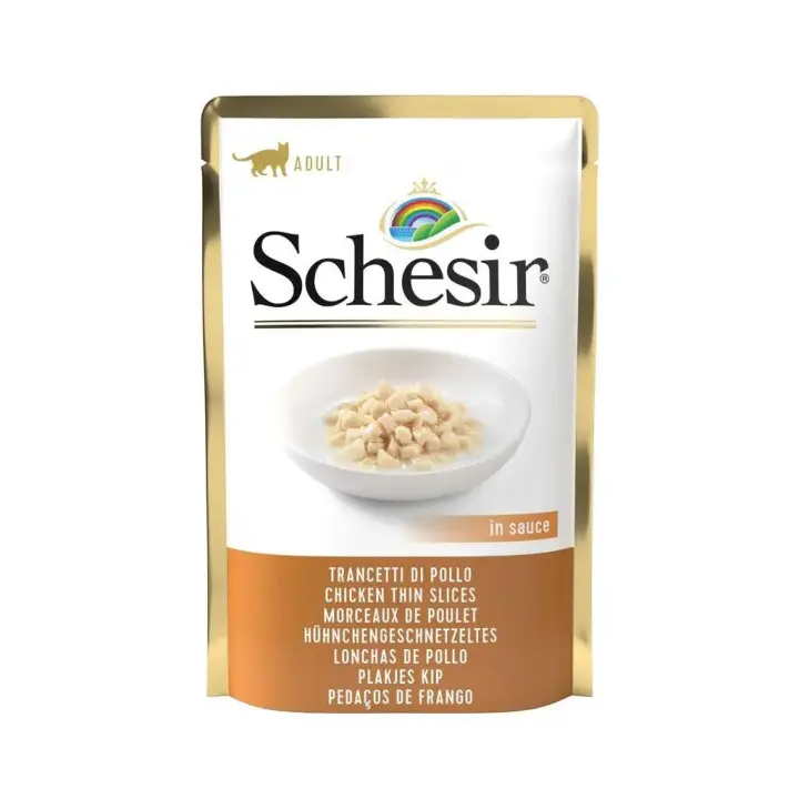 Schesir Tiras de pollo en salsa 20 x 85 gr - 1