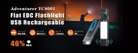 Linterna Frontal COB Recargable Por USB Con 31 Lámparas SMD Batería Integrada De 5000mAh Luz Ultra Amplia Torcha Frontal - details 2