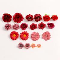 20Pcs Lote Flores Artificiales Rosa Para Decoración De Bodas Fiesta Hogar Y Jardín Accesorio De Regalo DIY Corona De Flores - details 6