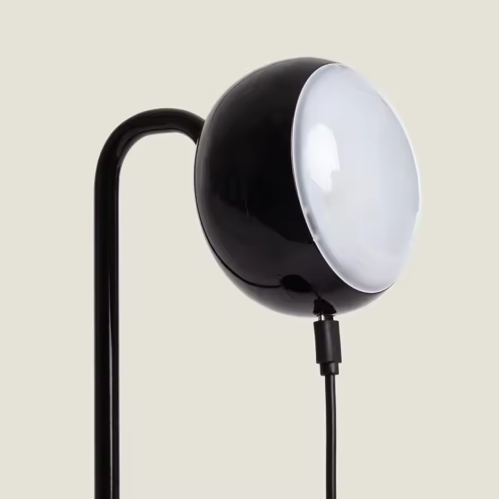 Ledkia Lámpara de Mesa Metal LED 3W con Batería Recargable USB Tunja Negro - 1