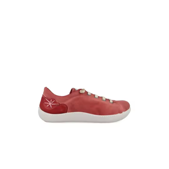 ZAPATILLAS RESPETUOSAS DE LONETA PARA MUJER SUNNI SABI OSHIMA ROJO - 1