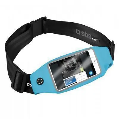 Cinturón bolsa universal SBS para smartphone azul - 1