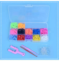 Set De Herramientas Para Hacer Pulseras Con Banda Elástica De Goma Kit De Manualidades Coloridas Para Niñas Juguete Educativo Para Niños Entre 7 Y 12 Años - details 2