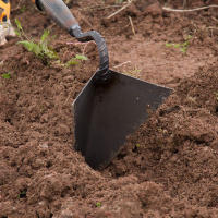 Aguja De Jardín Herramientas Agrícolas Triangle Plowing Rake Hoja De Acero Manganeso Para Terrenos Domésticos Y Jardinería - details 2