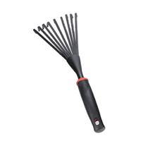 Rake De Jardín Pequeño Con 9 Dientes Herramienta Agrícola Para Hojas Y Paja Rake De Acero Para Jardinería Y Cosecha - details 4