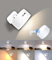 Lámpara De Pared LED Con Control Remoto De 3 Colores Luz Nocturna Ajustable En Ángulo Magnética Para Habitación Y Cama - details 3