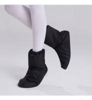 Botas de Baile de Ballet Jazz para Mujeres y Niñas Calzado de Práctica de Algodón Suela Suave y Cálido para Invierno - details 10