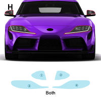 Película De Protección De Pintura PPF Para Toyota Supra GR A90 A91 MK5 2019-2022 Faros Espejos Retrovisores TPU Película Protectora Transparente - details 7
