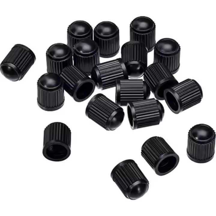 Valida caps - 20 universal black valves for the car - Universal - 1