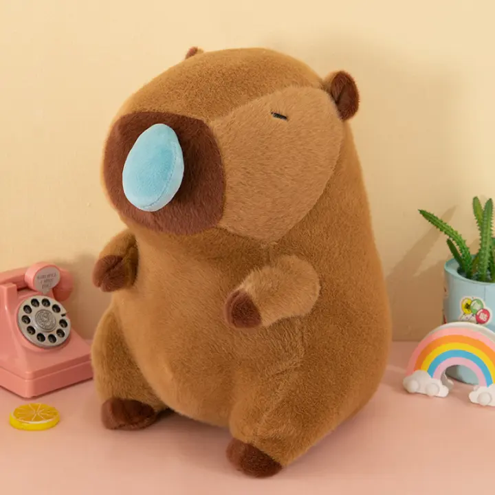 Muñeco De Peluche De Capybara Adorable Juguetes De Peluche Dulces Regalos Para Niños Decoración Interior Regalos De Cumpleaños - 1