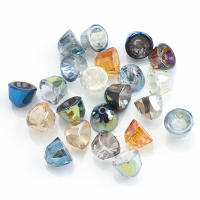 50Pcs Abalorios De Vidrio De 8mm En Forma De Campana De Austria Para Fabricación De Joyas Accesorios De Pendiente Material De Bricolaje - details 2